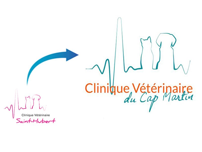 Logo clinique veterinaire du cap martin