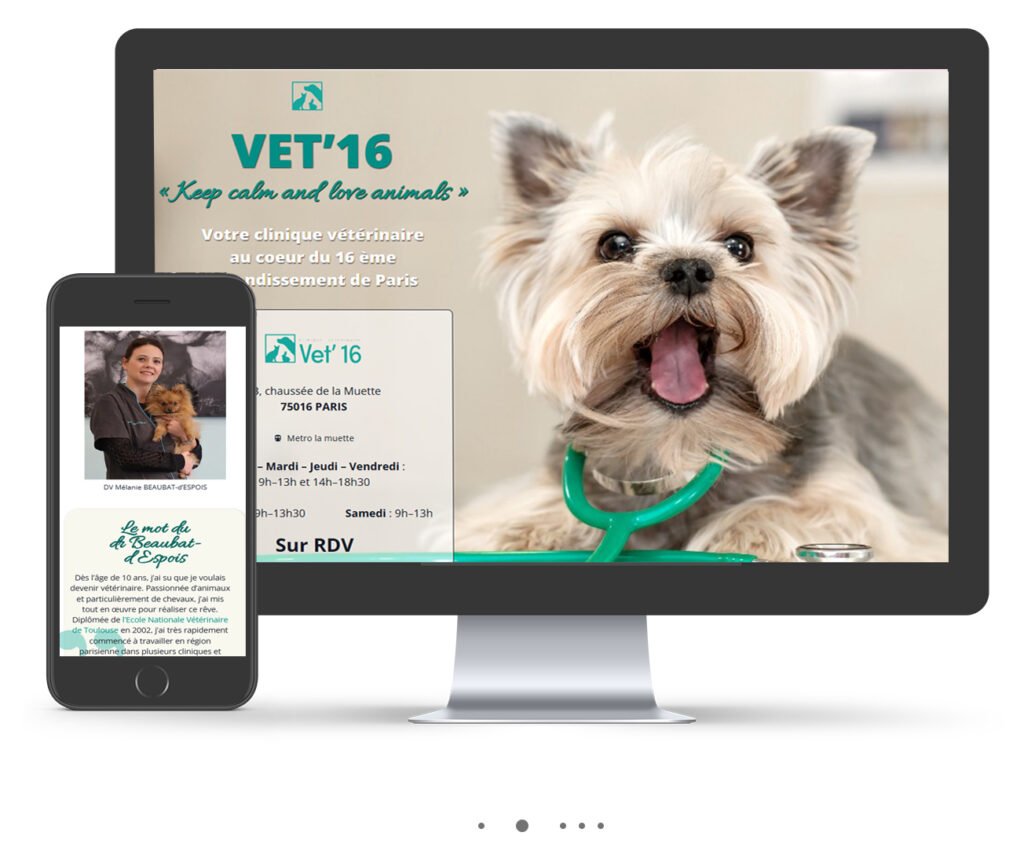 Site Internet Veterinaire VET16