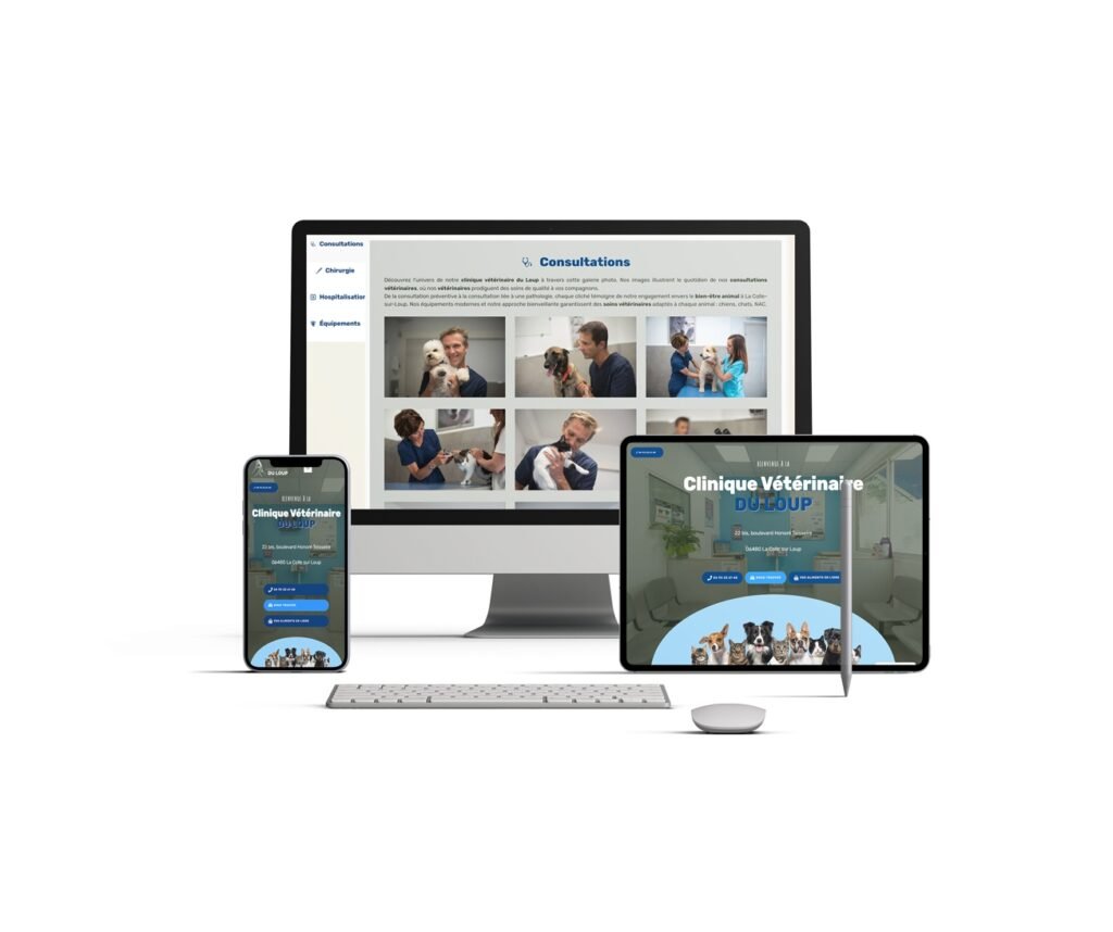 VetLoup.fr Site web vétérinaire