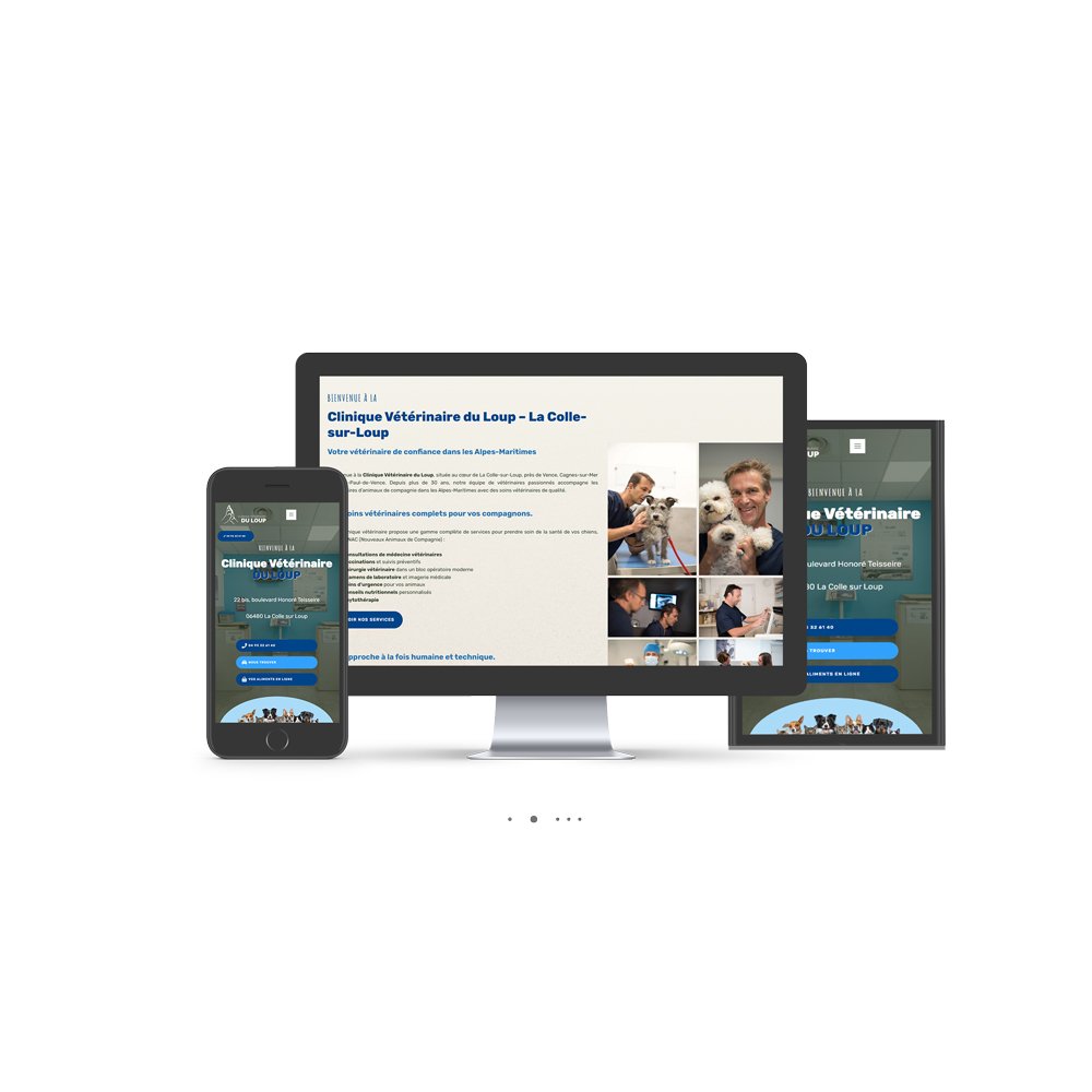 Site web vétérinaire